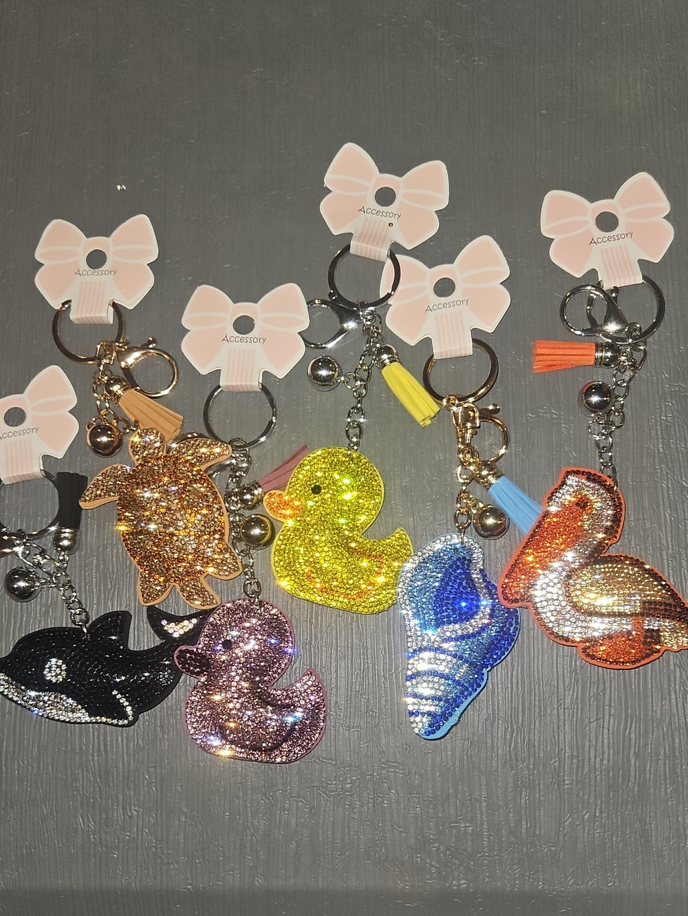 Water Keychains Nwt